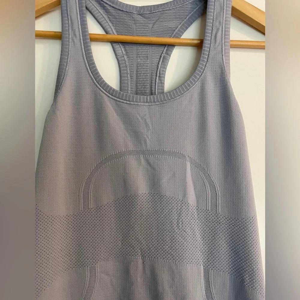 Lululemon Light Blue Racerback Tank Top